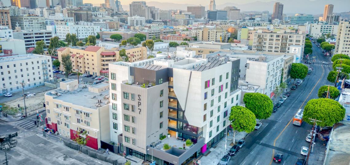 Skid Row Housing's SP7 apartments debut in DTLA Urbanize LA